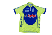 Maillot vélo vintage Tinazzi Agrigel Région Nord Crédit Lyonnais