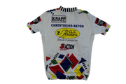 Maillot vélo vintage Vermarc Knapp Servicomm