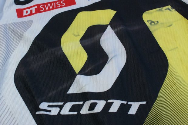 Maillot vélo rétro Odlo DT Swiss Allianz Swisspower