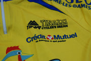 Maillot cyclisme vintage Tinazzi Crédit Mutuel Servidis Casino du Parc Peugeot