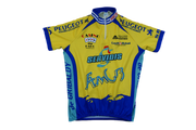 Maillot cyclisme vintage Tinazzi Servidis Crédit Mutuel Casino du Parc