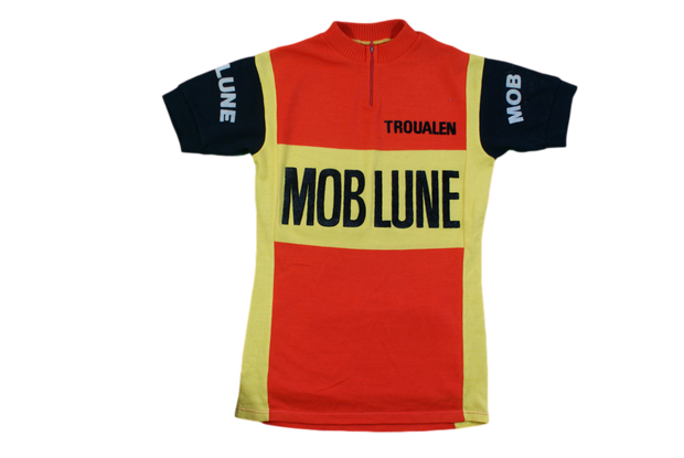 Maillot cyclisme vintage Troualen Mob Lune