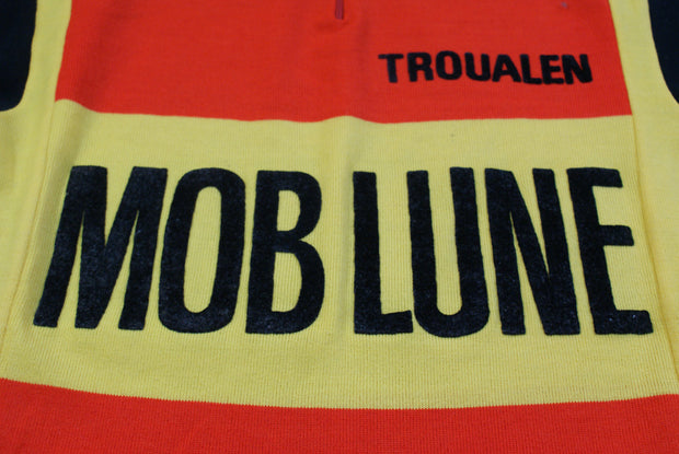 Maillot cyclisme vintage Troualen Mob Lune