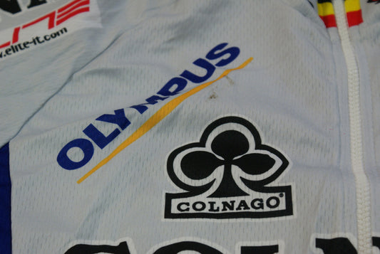 Veste vélo vintage Vermarc Olympus Colnago Elite
