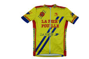 Veste vélo rétro Giordana La Poste Mulhouse La foir'fouille ASPTT