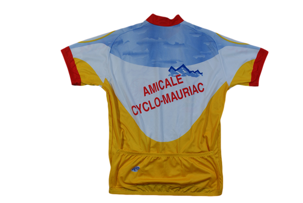 Maillot vélo rétro Poli AC Mauriac