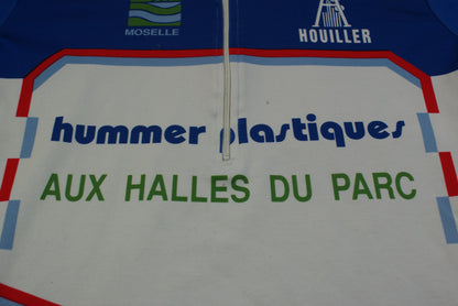 Maillot vélo rétro Vermarc Moselle Houiller Hummer plastiques