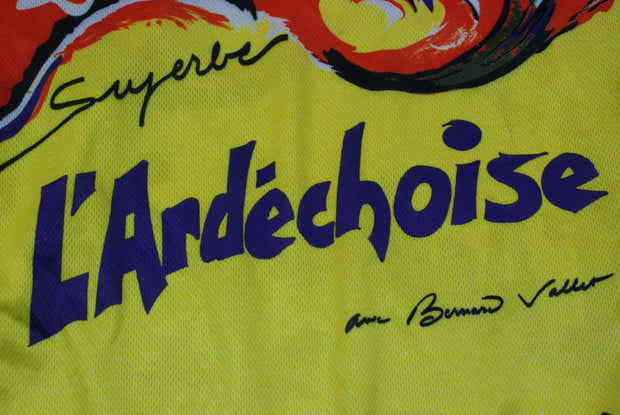 Maillot cyclisme rétro Anaeli L'Ardéchoise