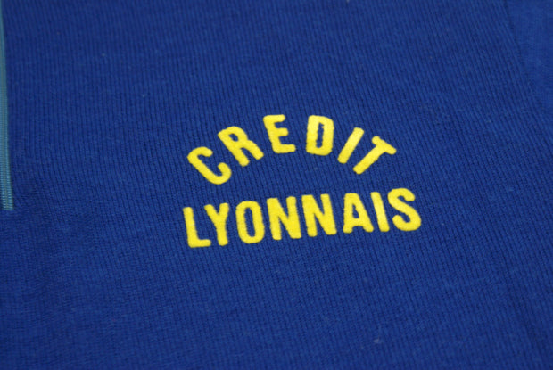 Maillot vélo vintage Le roc Crédit Lyonnais