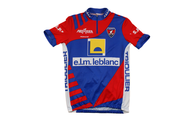 Maillot vélo rétro e.l.m.leblanc Trioulier ASPP Prorider