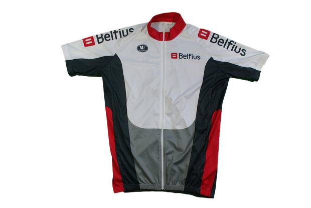 Maillot vélo rétro Vermarc Belfius