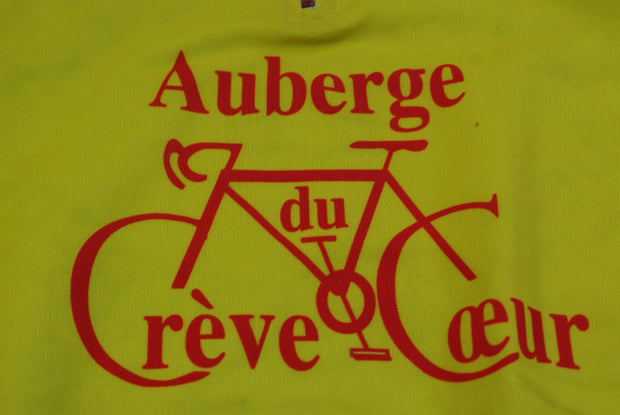 Maillot vélo vintage Auberge du rêve coeur Figaro Ogid