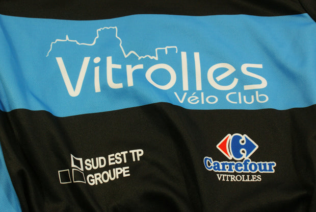 Maillot vélo rétro Vitrolles Région PACA Gautier MPE3