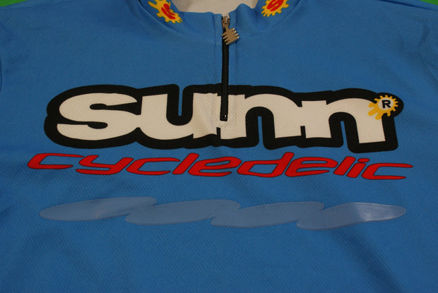 Maillot vélo rétro Sunn Cycledelic