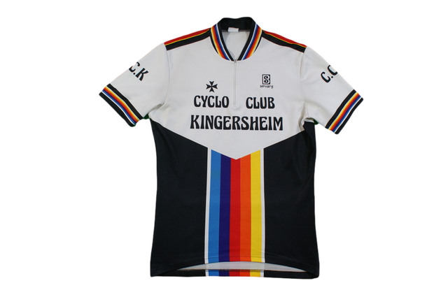 Maillot cyclisme rétro Servary Cyclo club Kingersheim