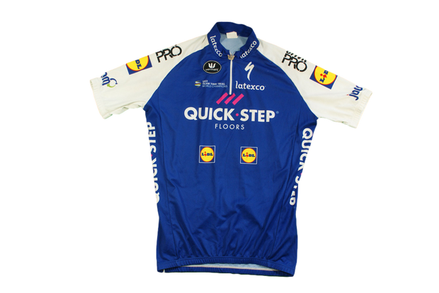 Maillot vélo rétro Quick Step UCI Lidl Vermarc Latexco