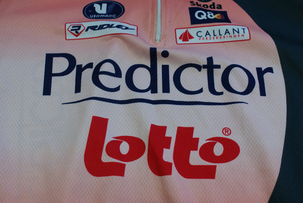 Maillot vélo rétro Vermarc Lotto Skoda UCI