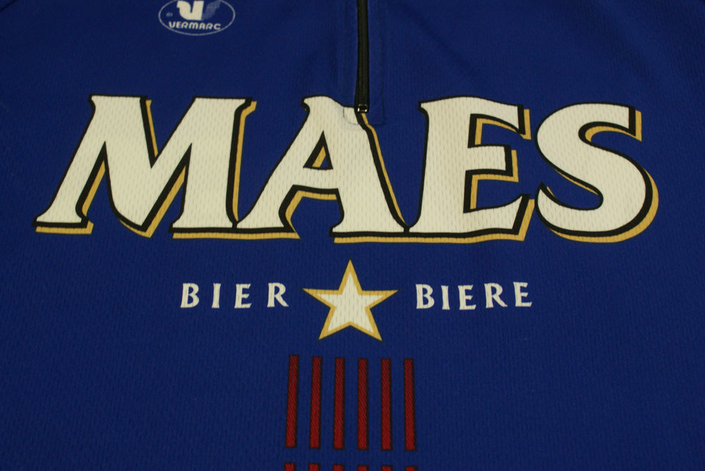 Maillot vélo vintage MAES Le Hognoul
