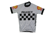 Maillot vélo vintage Tour de France Peugeot Shell