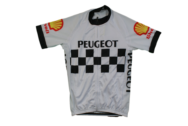 Maillot vélo vintage Tour de France Peugeot Shell