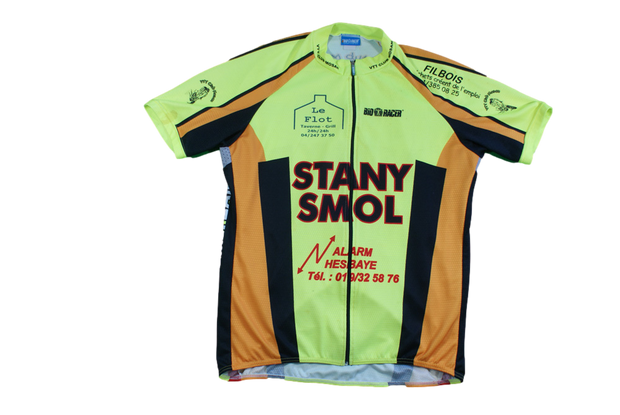 Maillot vélo rétro Bio racer Stany Smol