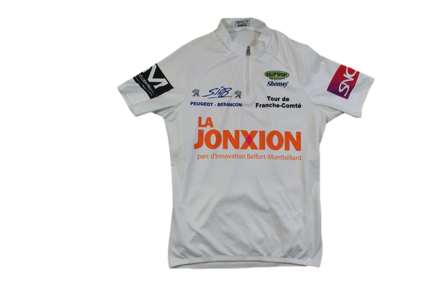 Maillot vélo rétro Shemsy Peugeot La jonxion