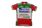 Maillot vélo rétro Noret Auvray Marché U