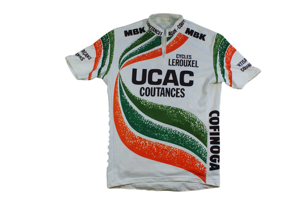 Maillot cyclisme vintage UCAC Coutances