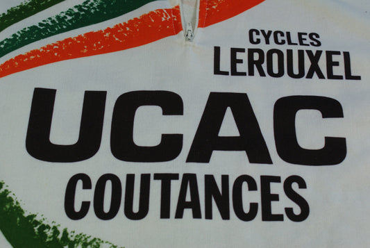 Maillot cyclisme vintage UCAC Coutances