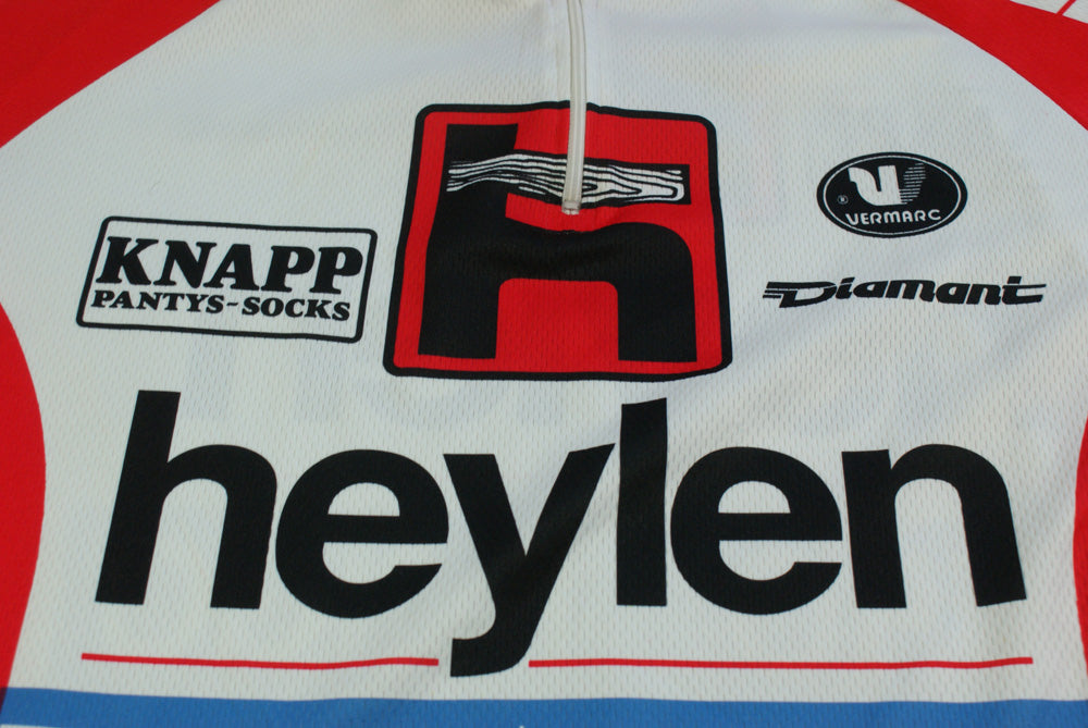 Maillot vélo vintage Vermarc Knapp Heylen