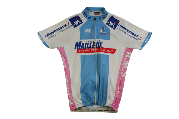 Maillot vélo rétro Garuda Meubles Mailleux