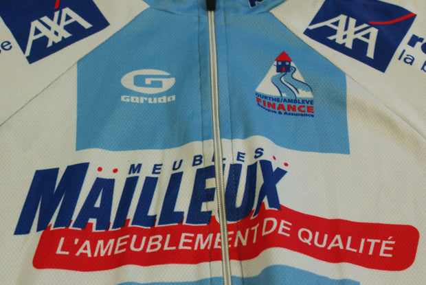 Maillot vélo rétro Garuda Meubles Mailleux