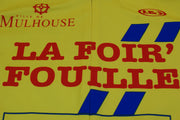 Maillot cyclisme rétro Louis Garneau La Poste La foir'fouille Mulhouse