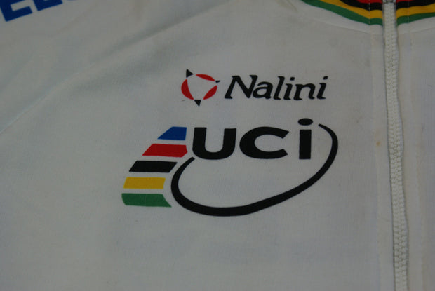 Maillot cyclisme rétro Nalini UCI Fenioux gelules