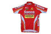 Maillot vélo rétro Cannondale Saeco