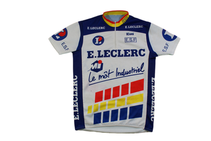 Maillot cyclisme rétro E.Leclecr Koni ESF