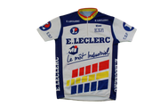 Maillot cyclisme rétro E.Leclecr Koni ESF