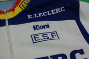 Maillot cyclisme rétro E.Leclecr Koni ESF