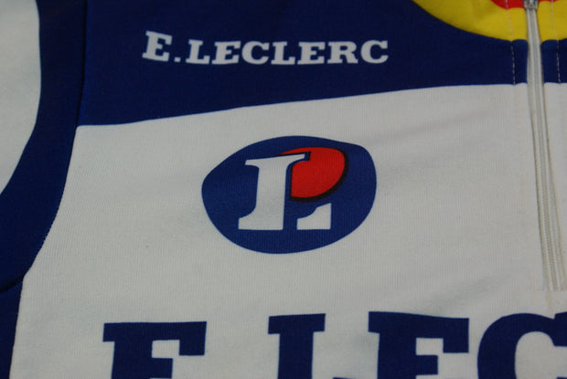 Maillot cyclisme rétro E.Leclecr Koni ESF