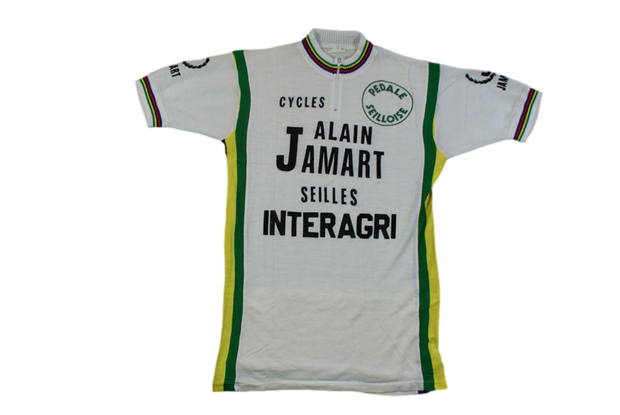 Maillot vélo vintage Decca Alain Jamart Pédale Seilloise