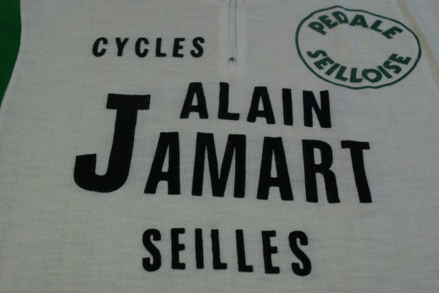 Maillot vélo vintage Decca Alain Jamart Pédale Seilloise