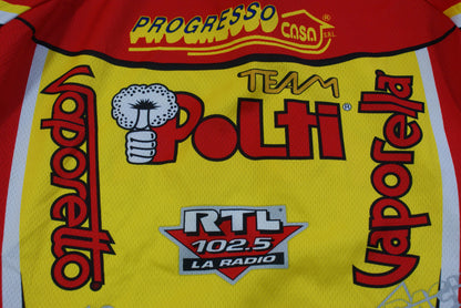 Maillot cyclisme vintage Santini Polti Colpack RTL