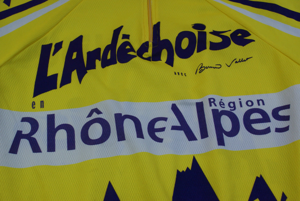 Maillot cycliste vintage L'Ardéchoise Anaeli Maillot cycliste vintage L'Ardéchoise Anaeli