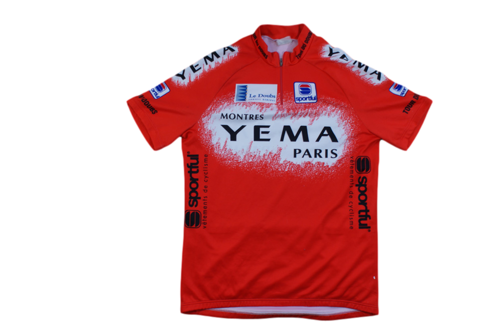 Maillot vélo vintage Sportful Montres Yema Tour du Doubs