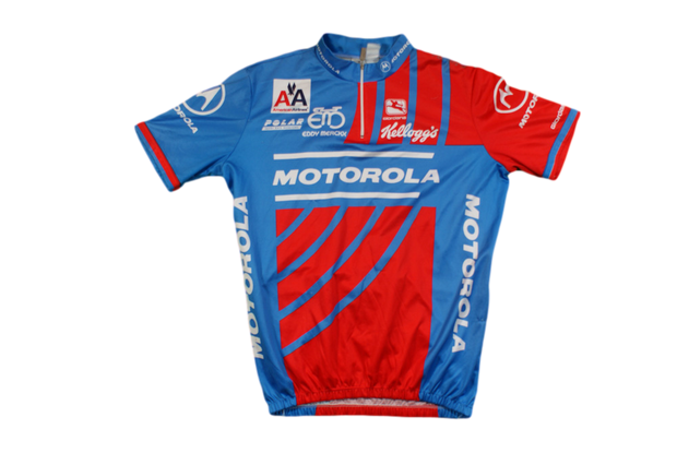 Maillot cyclisme vintage Giordana Motorola Eddy Merckx Kellogg's American Airlines