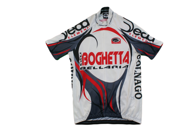 Maillot vélo rétro Parentini Boghetta Colnago