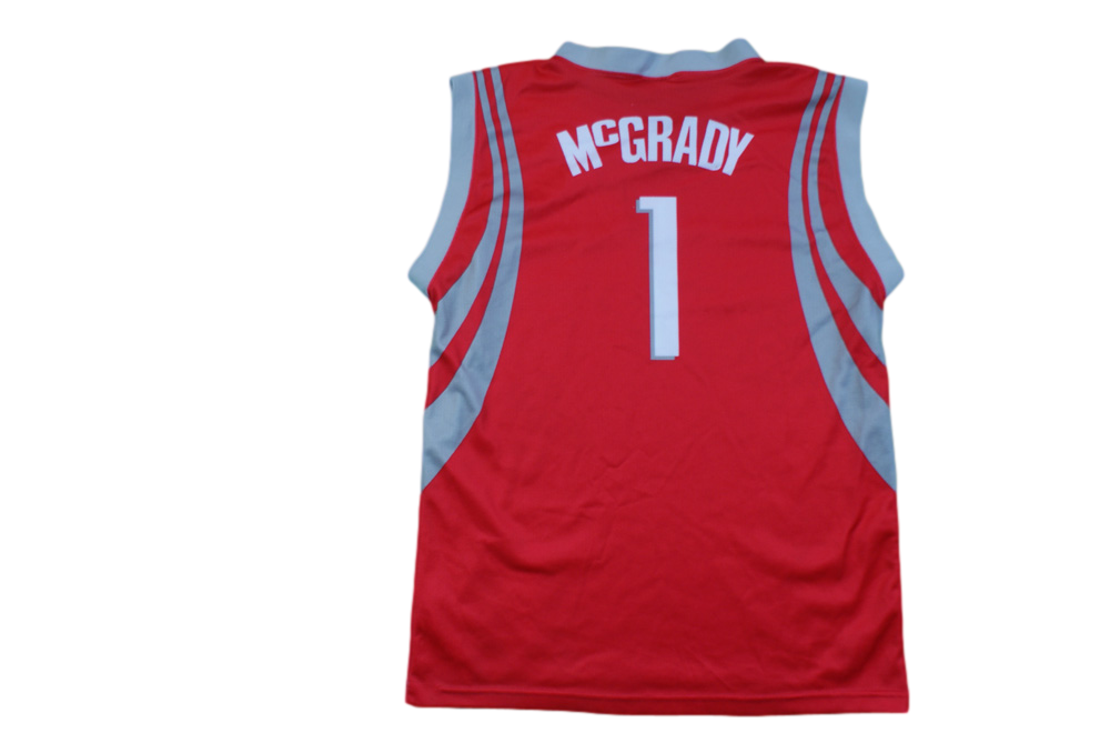 Maillot basket vintage Rockets Houston N°1 McGrady NBA