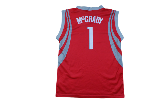 Maillot basket vintage Rockets Houston N°1 McGrady NBA