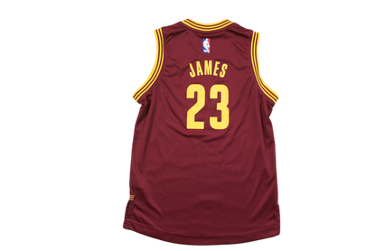 Maillot basket vintage Cavaliers Cleveland N°23 James enfant NBA