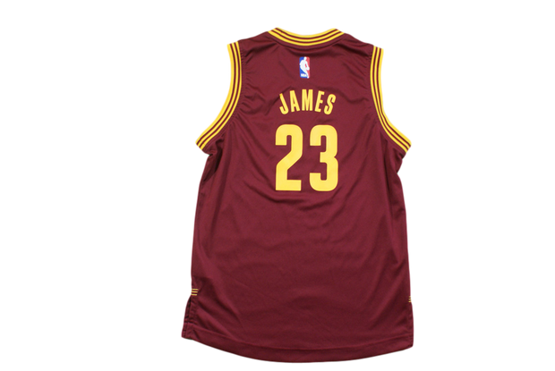 Maillot basket vintage Cavaliers Cleveland N°23 James enfant NBA